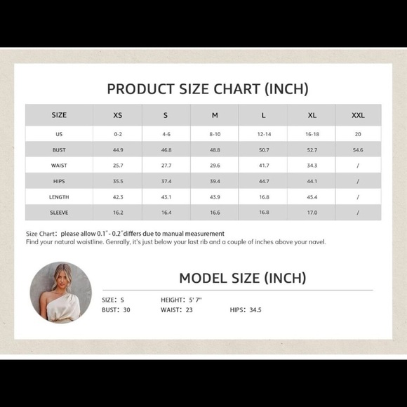 CUPSHE Women's Satin Dress Backless One Shoulder Short Sleeves Midi Sz Small - Picture 12 of 12